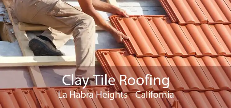 Clay Tile Roofing La Habra Heights - California