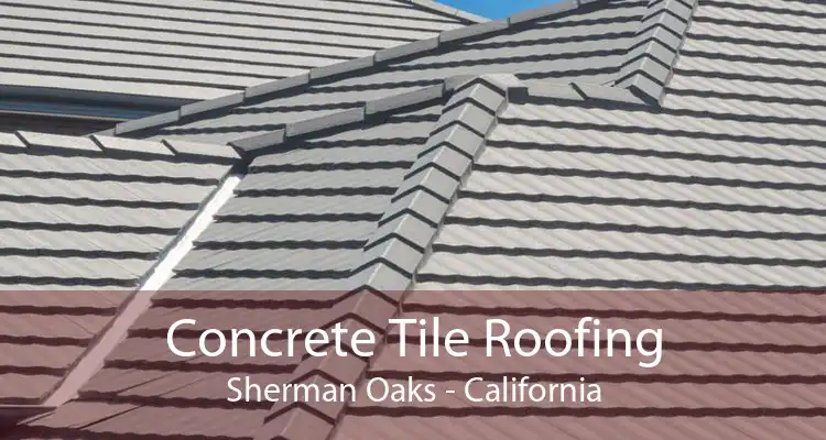 Concrete Tile Roofing Sherman Oaks - California