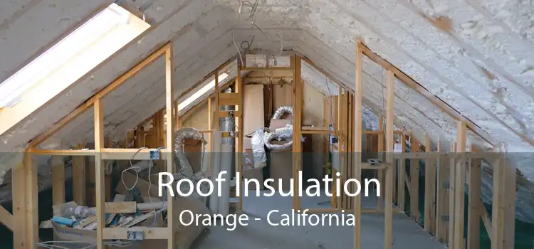 Roof Insulation Orange - California