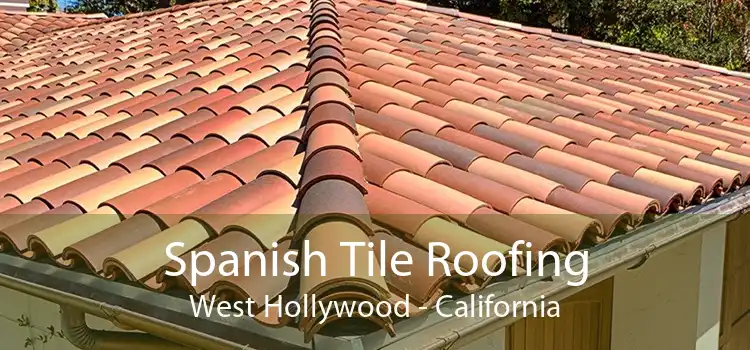 Spanish Tile Roofing West Hollywood - California