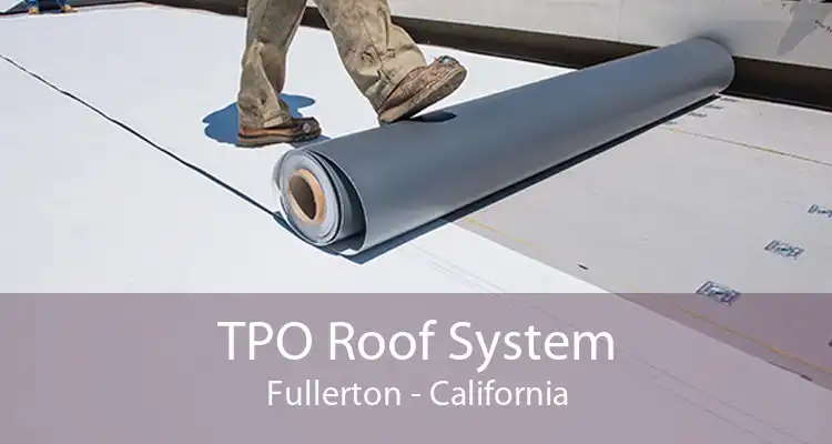 TPO Roof System Fullerton - California