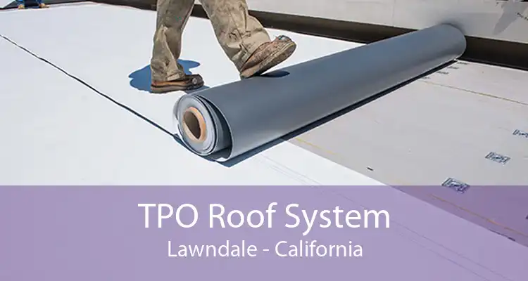 TPO Roof System Lawndale - California