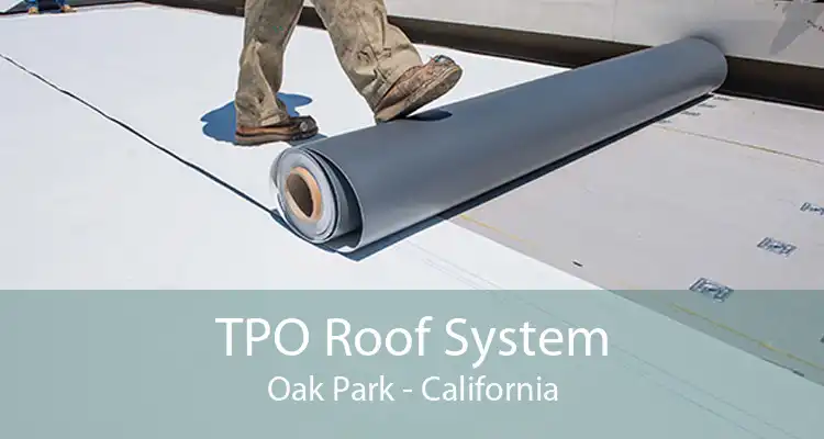 TPO Roof System Oak Park - California