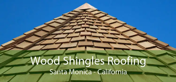 Wood Shingles Roofing Santa Monica - California